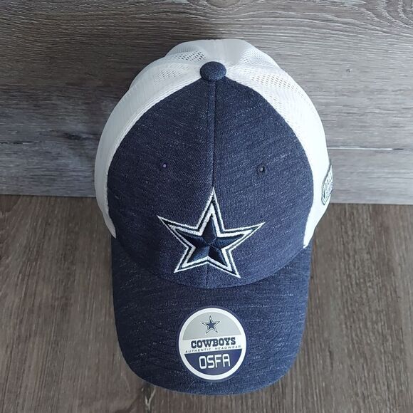 NEW NFL Dallas Cowboys Navy and White Cap - Picture 2 of 6